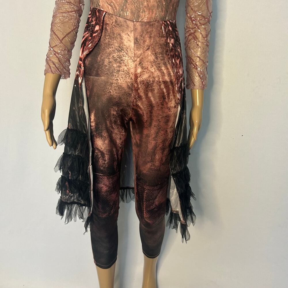 Disney Descendants 3 Audrey Queen of Mean Costume Girls Large Pink Black - Picture 2 of 13